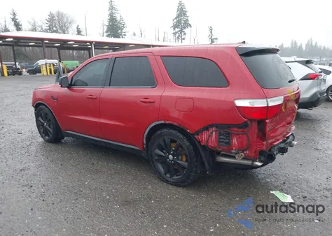2012 Dodge Durango R/T из США, поврежденный, VIN 1C4SDHCT0CC206584